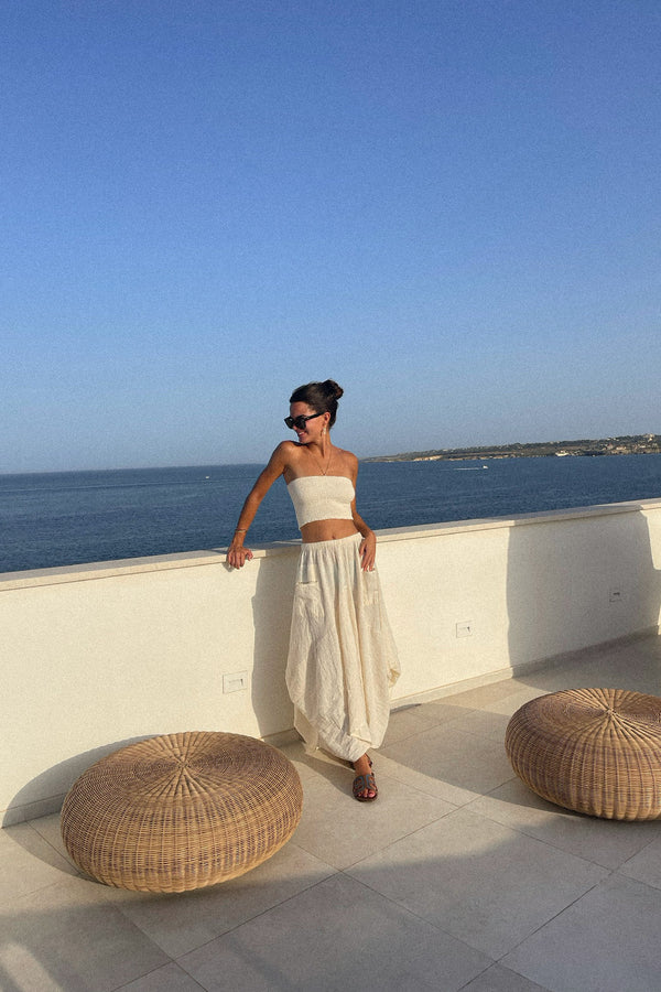 Laura Raw Skirt