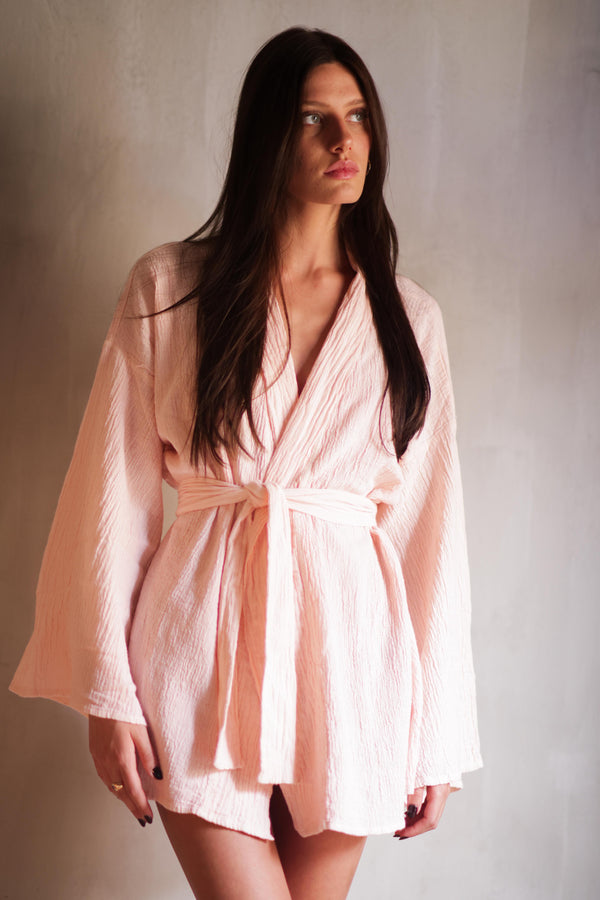 Pricilla Pink Robe