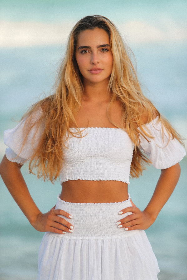 Gavi White Top